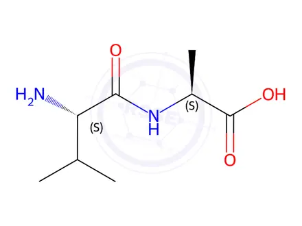 Chemical structure of Valine Impurity 181