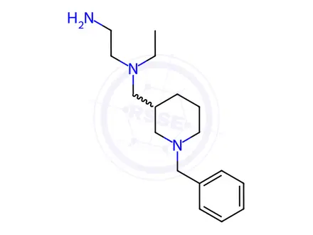 Chemical structure of N1-((1-Benzylpiperidin-3-yl)methyl)-N1-ethylethane-1,2-diamine