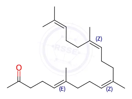 Chemical structure of Teprenone Impurity 13