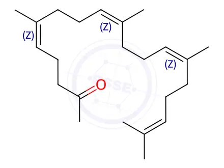 Chemical structure of Teprenone Impurity 5