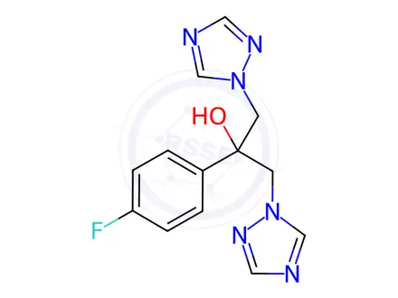 Chemical structure of Fluconazole EP Impurity D