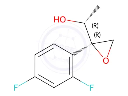 Chemical structure of Efinaconazole Impurity 2