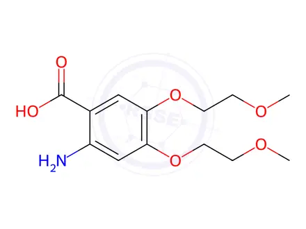 Chemical structure of Erlotinib Impurity 60
