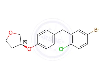 Chemical structure of Empagliflozin Impurity 9