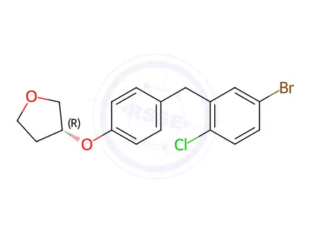 Chemical structure of Empagliflozin Impurity 11