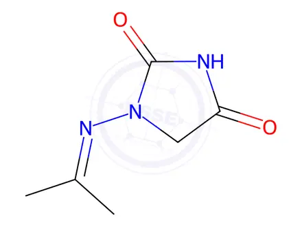 Chemical structure of Nitrofurantoin Impurity 8