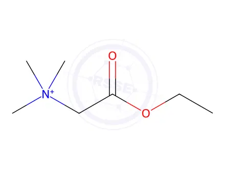 Chemical structure of BETAINE ETHYL ESTER CHLORIDE