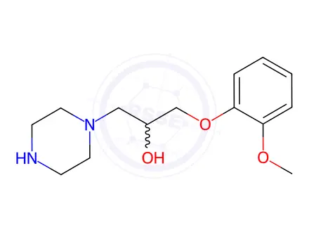 Chemical structure of Ranolazine Impurity 6