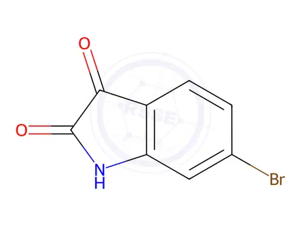 Chemical structure of Isatin Impurity 8 (6-Bromoisatin)