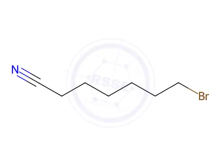 Chemical structure of 7-Bromo-heptanenitrile