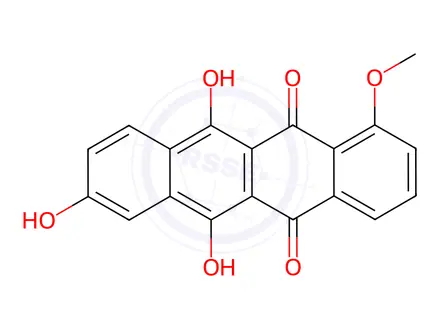 Chemical structure of Doxorubicin Impurity 1