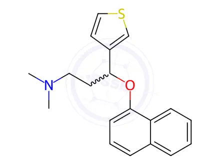 Chemical structure of Duloxetine impurity 19
