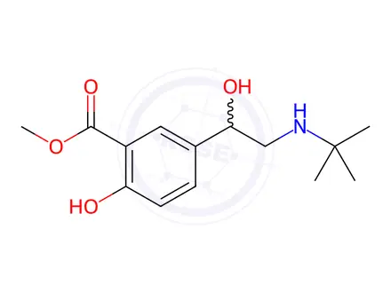 Chemical structure of Salbutamol Sulfate Impurity 114