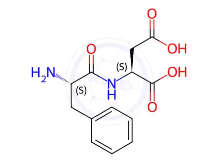 Chemical structure of H-Phe-Asp-OH