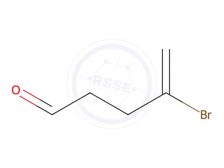Chemical structure of 4-Bromo-pent-4-enal