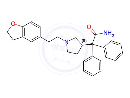 Chemical structure of Darifenacin Impurity 1