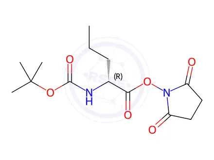 Chemical structure of Valine Impurity 85