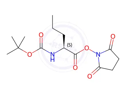 Chemical structure of Valine Impurity 84