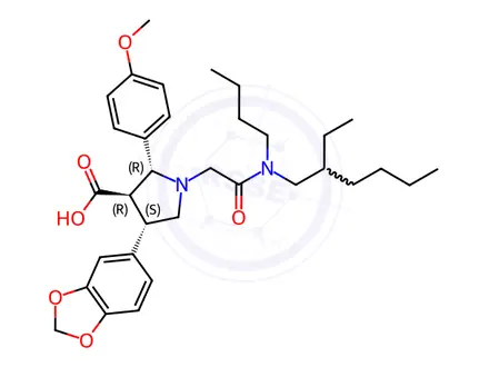 Chemical structure of Atrasentan Hydrochloride Impurity 33