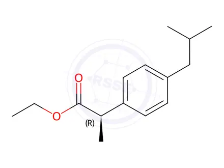 Chemical structure of Ibuprofen Impurity 202