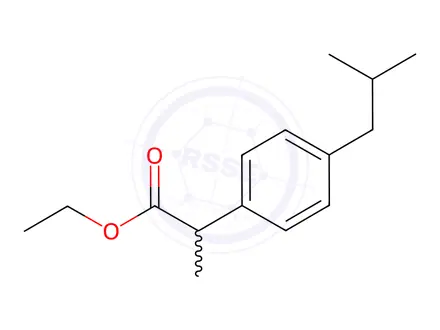 Chemical structure of Ibuprofen Impurity 29