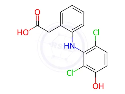 Chemical structure of Diclofenac Sodium Impurity 30