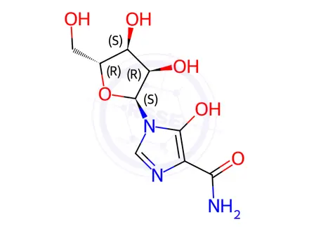 Chemical structure of Mizoribine Impurity 1