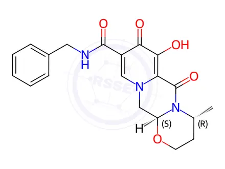 Chemical structure of Dolutegravir Impurity 11