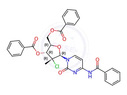 Chemical structure of Sofosbuvir Impurity 3