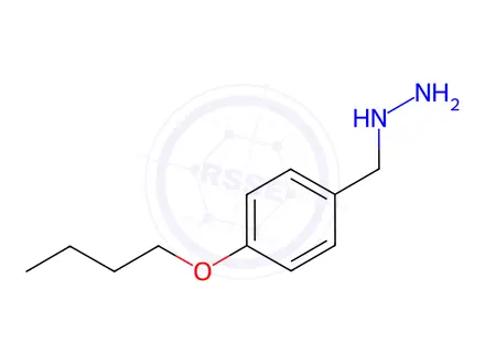 Chemical structure of (4-Butoxybenzyl)hydrazine