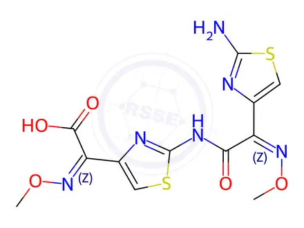 Chemical structure of Cefepime Impurity 3