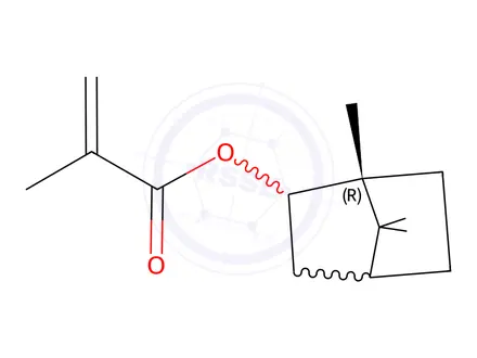 Chemical structure of Isobornyl Methacrylate