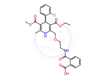Chemical structure of Amlodipine EP Impurity H