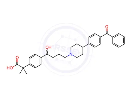 Chemical structure of Fexofenadine Impurity 16