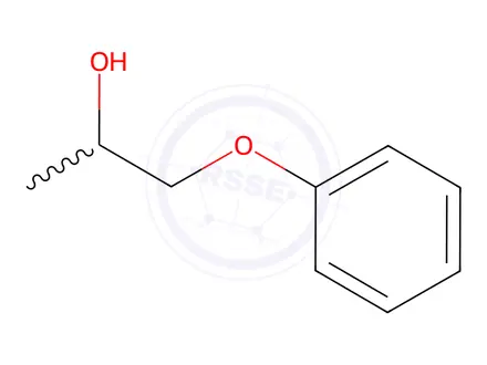 Chemical structure of 1-Phenoxy-2-propanol