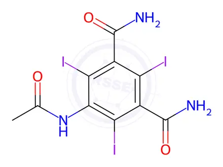 Chemical structure of Amidotrizoic Acid Impurity 77