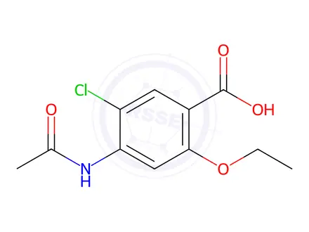 Chemical structure of Mosapride Impurity 48