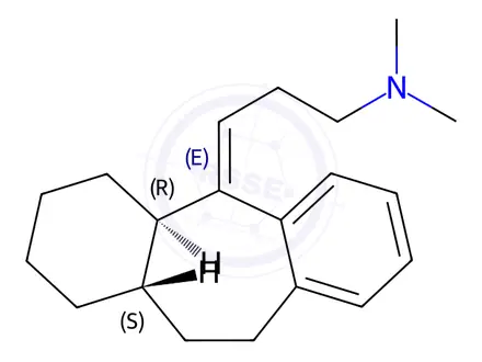 Chemical structure of Amitriptyline EP Impurity E Hydrochloride