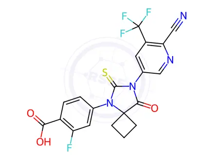 Chemical structure of Apalutamide Impurity 13