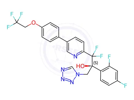 Chemical structure of Oteseconazole Impurity 1