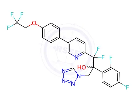 Chemical structure of Oteseconazole Impurity 2