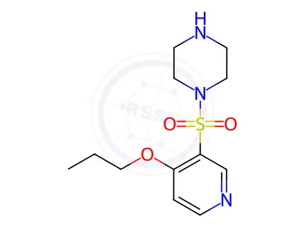Chemical structure of 1-((4-Propoxypyridin-3-yl)sulfonyl)piperazine