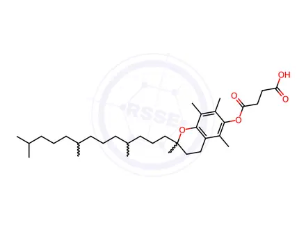 Chemical structure of DL-α-Tocopherol Impurity 20
