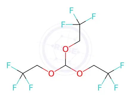 Chemical structure of Isoflurane Impurity 13