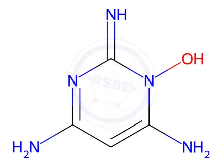 Chemical structure of Minoxidil Impurity 9