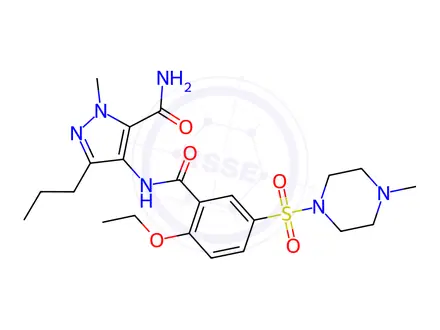 Chemical structure of Sildenafil Citrate Impurity 22