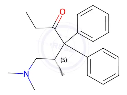 Chemical structure of Methadone Hydrochloride Impurity 18