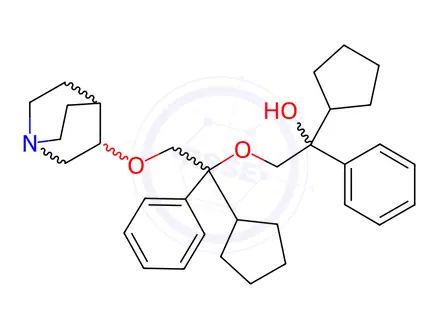 Chemical structure of Penehyclidine Impurity 1