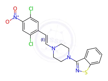 Chemical structure of Ziprasidone Impurity 81