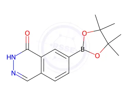 Chemical structure of 7-(4,4,5,5-Tetramethyl-1,3,2-dioxaborolan-2-yl)phthalazin-1(2H)-one
